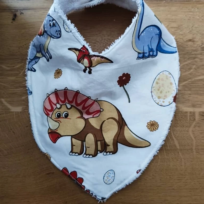 Bavoir dinosaures 6-12 mois